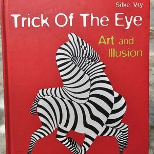 Trick of the Eye Art Book - Red and Black